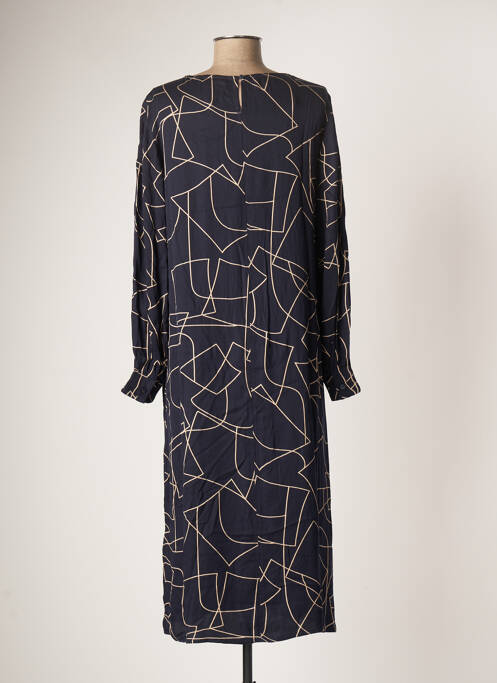 Robe mi-longue bleu TOM TAILOR pour femme