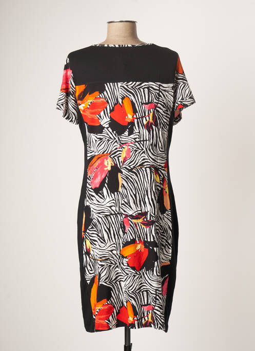 Robe mi-longue noir FRANCE RIVOIRE pour femme