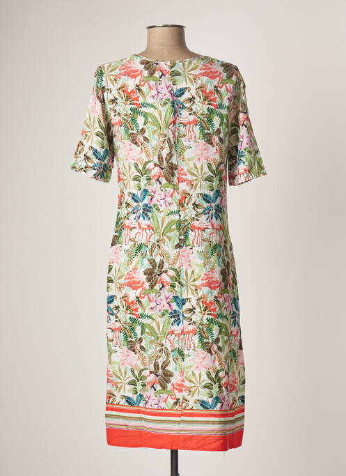 Robe mi-longue vert CONCEPT K pour femme