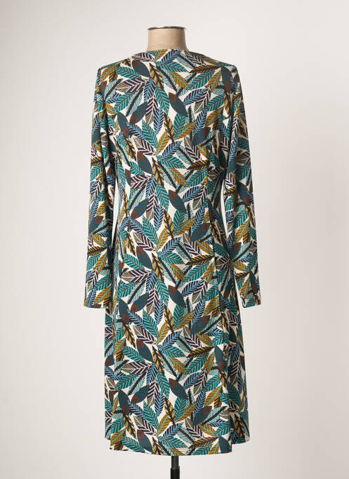 Robe mi-longue vert FRANCE RIVOIRE pour femme