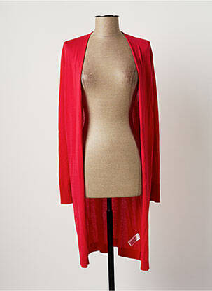 Gilet manches longues manches longues rose SANDWICH femme