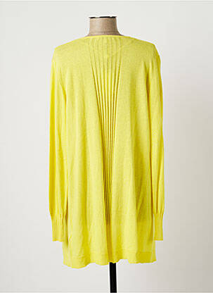 Gilet manches longues manches longues jaune SANDWICH femme