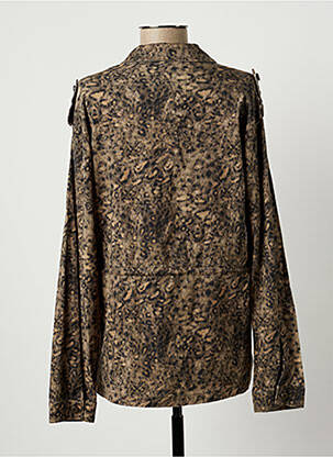 Veste casual coupe droite vert EVA KAYAN femme