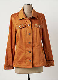 Veste casual poches marron GREGORY PAT femme