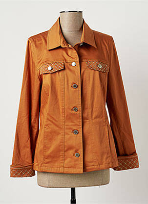 Veste casual poches marron GREGORY PAT femme