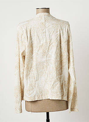 Veste casual manches longues beige EVA KAYAN femme