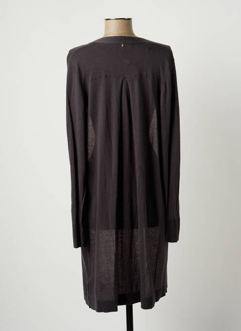 Gilet manches longues gris SANDWICH pour femme