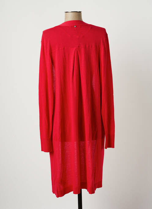 Gilet manches longues rose SANDWICH pour femme