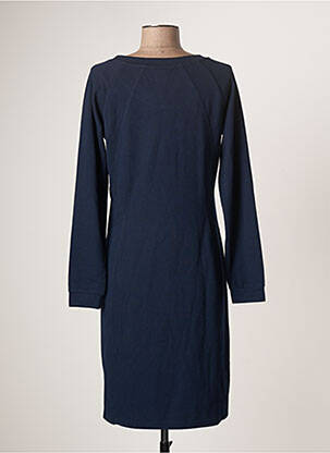 Robe mi-longue manches longues manches longues bleu SANDWICH femme