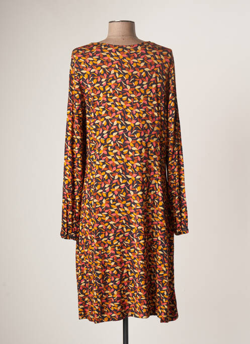 Robe mi-longue jaune AGATHE & LOUISE pour femme