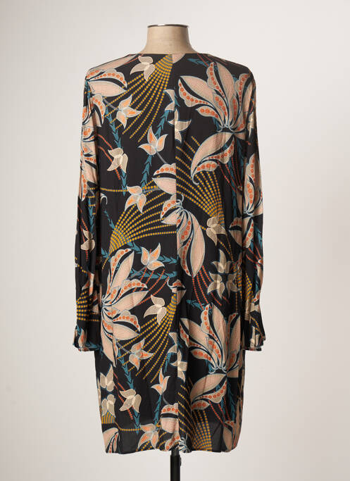 Robe mi-longue noir TINTA STYLE pour femme