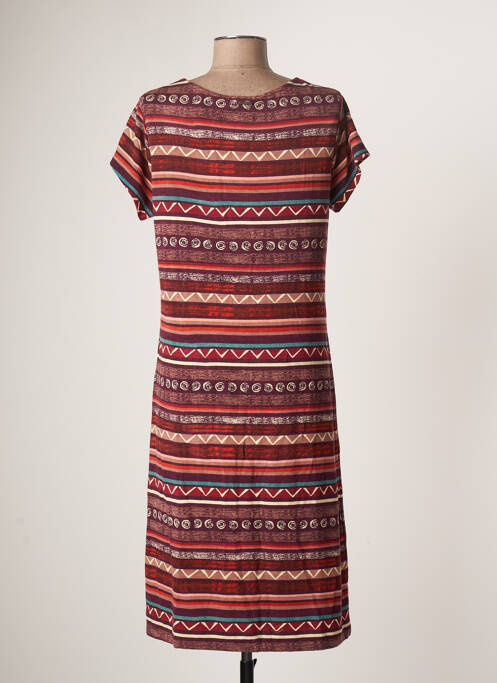 Robe mi-longue rouge AGATHE & LOUISE pour femme