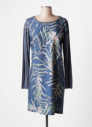 Robe courte manches longues manches longues bleu SANDWICH femme