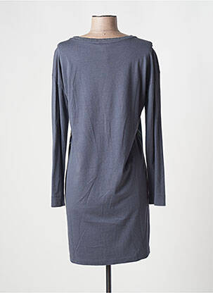Robe courte manches longues manches longues bleu SANDWICH femme