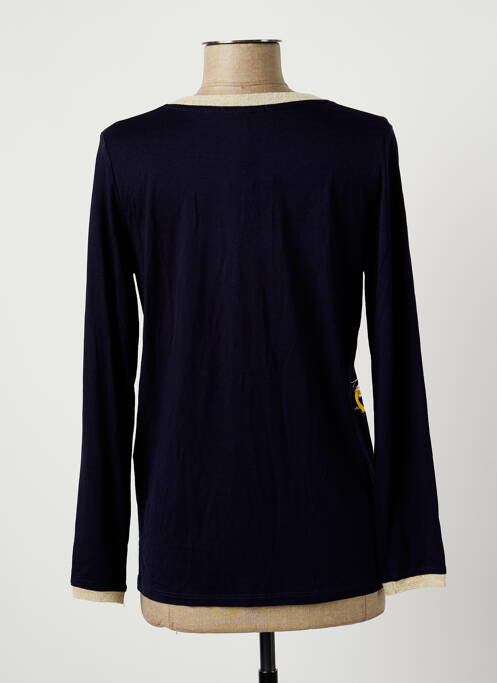 Top bleu TINTA STYLE pour femme