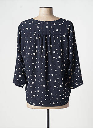 Blouse manches 3/4 manches 3/4 bleu BARILOCHE femme
