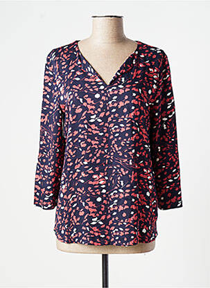 Top tissage jersey manches longues bleu TOM TAILOR femme