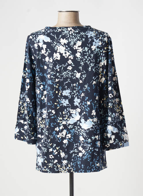 T-shirt manches longues manches longues bleu TOM TAILOR femme