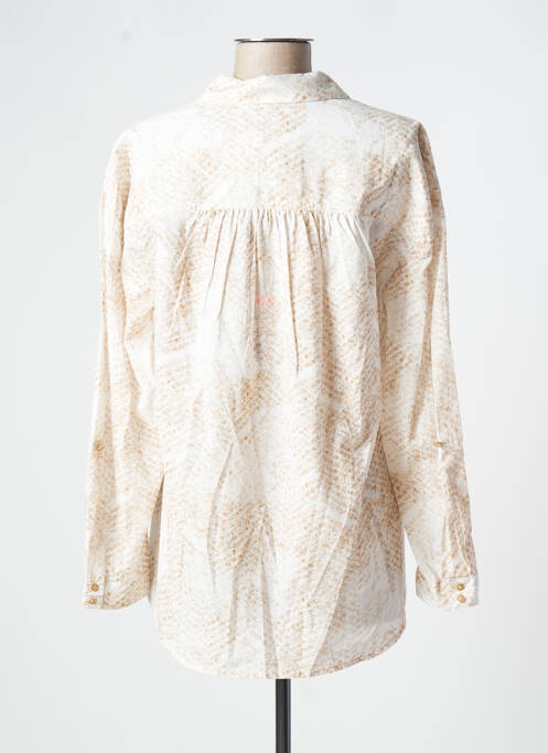 Blouse beige EVA KAYAN pour femme