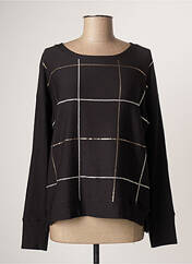 Sweat-shirt noir SANDWICH pour femme seconde vue
