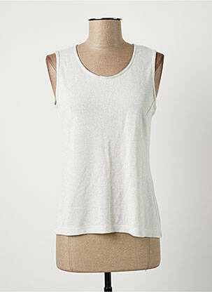 Top sans manche sans manche gris GREGORY PAT femme