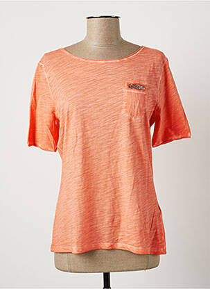 T-shirt orange CONCEPT K pour femme