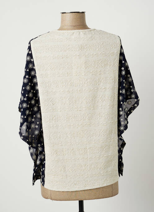 Blouse bleu MERI & ESCA pour femme