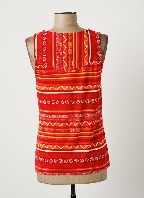 Top orange AGATHE & LOUISE pour femme