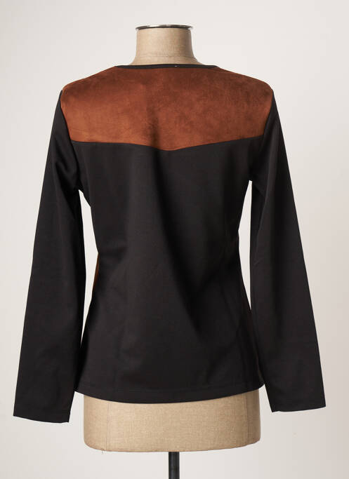 Top marron GUY DUBOUIS pour femme