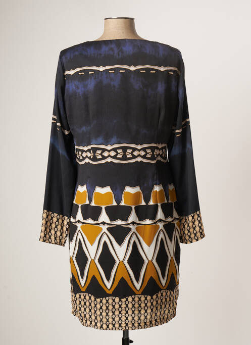 Robe mi-longue bleu ANDAMIO pour femme