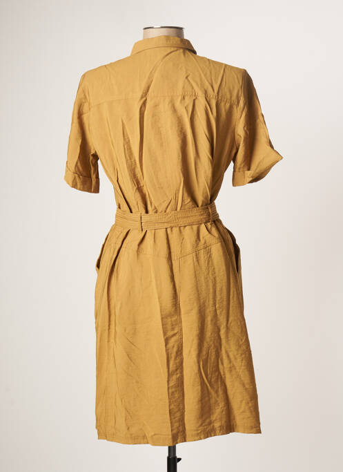 Robe mi-longue marron EVA KAYAN pour femme