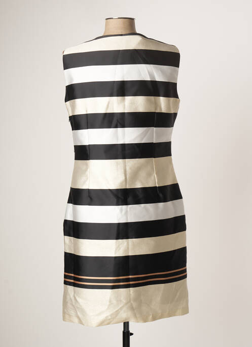 Robe mi-longue noir ANDAMIO pour femme