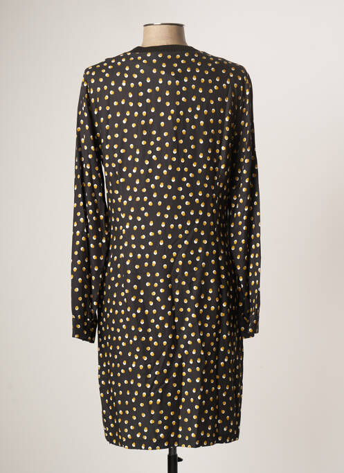 Robe mi-longue noir ANDAMIO pour femme