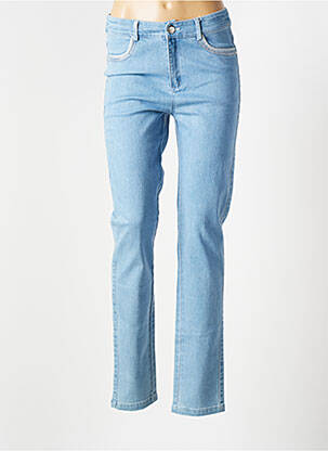 Jeans coupe slim slim taille normale bleu BARILOCHE femme