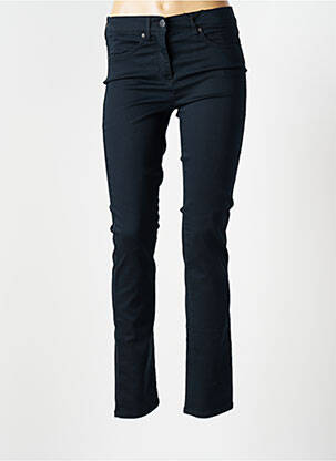 Pantalon slim stretch taille normale bleu TONI femme