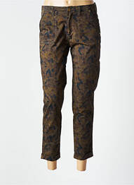 Pantalon 7/8 stretch taille normale vert EVA KAYAN femme