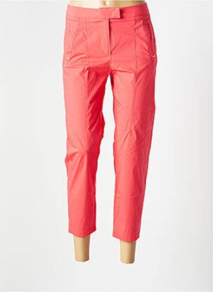 Pantacourt stretch taille normale rose EVA KAYAN femme