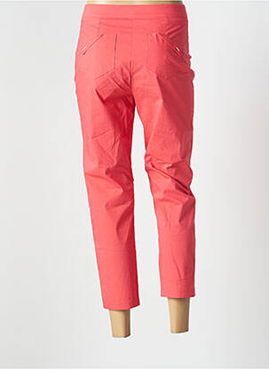 Pantacourt stretch taille normale rose EVA KAYAN femme