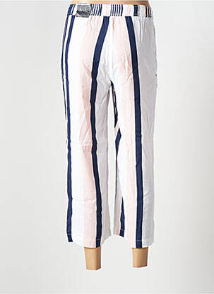 Pantacourt taille élastique taille normale bleu TONI femme