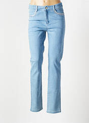 Jeans coupe slim bleu BARILOCHE pour femme seconde vue