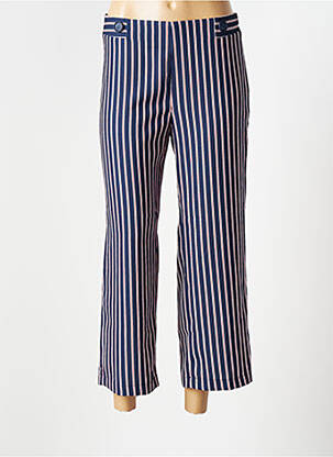 Pantalon 7/8 bleu TINTA STYLE pour femme
