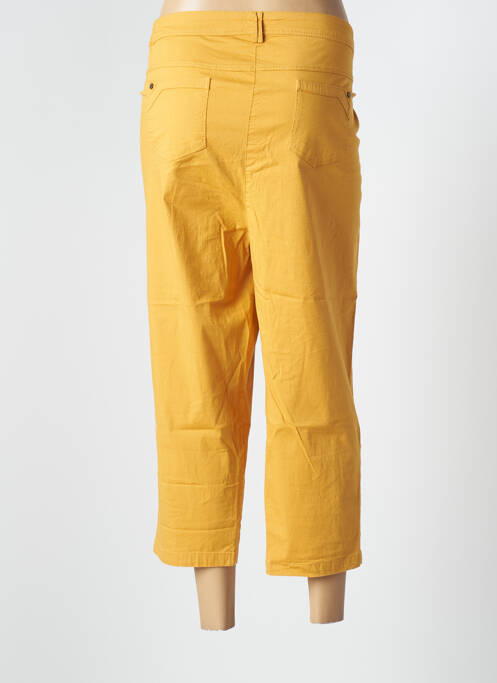 Pantacourt jaune AGATHE & LOUISE pour femme