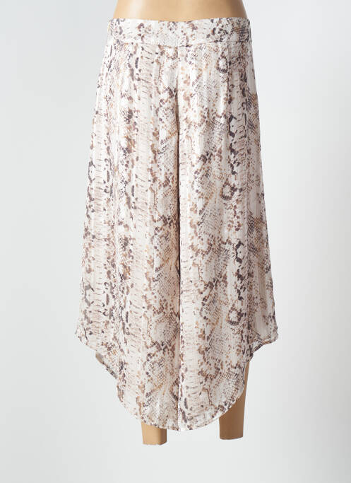 Pantalon large beige ANDAMIO femme