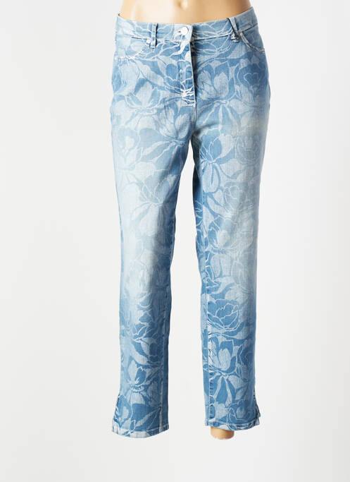 Pantalon slim bleu TONI pour femme