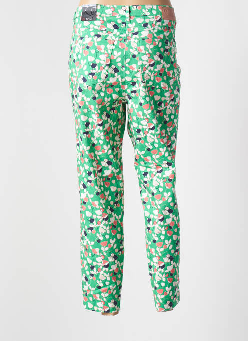 Pantalon slim vert TONI pour femme