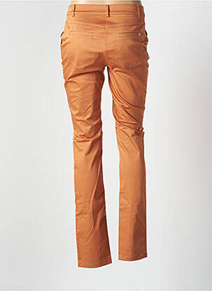 Pantalon slim stretch taille normale orange GREGORY PAT femme