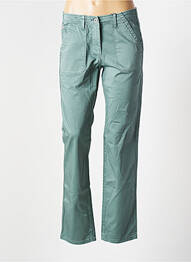Pantalon droit stretch taille normale vert SANDWICH femme