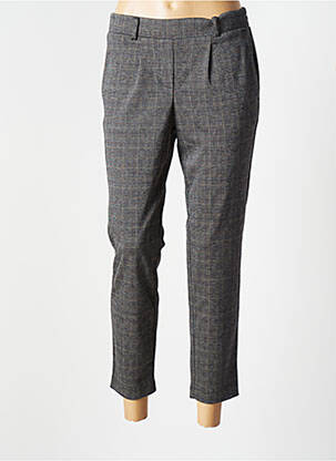 Pantalon 7/8 stretch taille normale gris TOM TAILOR femme
