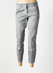 Pantalon 7/8 gris SANDWICH pour femme seconde vue