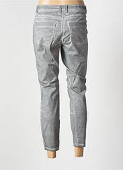 Pantalon 7/8 gris SANDWICH pour femme seconde vue